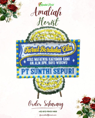 Papan Bunga Duka di Sobaham