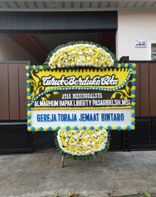 Papan Bunga Duka di Sobaham